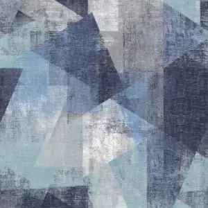 Image of GrandecoLife Perspectives Vincent Blue Wallpaper