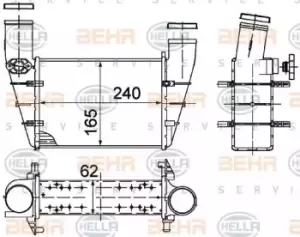 Image of Air Conditioning Heat Exchanger 8ML376727-581 by BEHR