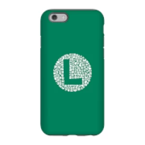 Image of Nintendo Super Mario Luigi Items Logo Phone Case - iPhone 6S - Tough Case - Gloss
