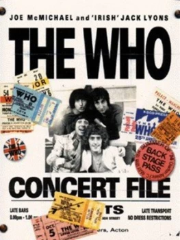 Image of The Who Concert File by Joe Mcmichael and Jack Lyons Paperback
