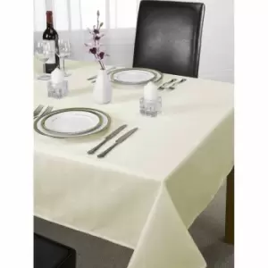 Image of Green & Sons Table Cloth Chequers 50 X 70" Cream