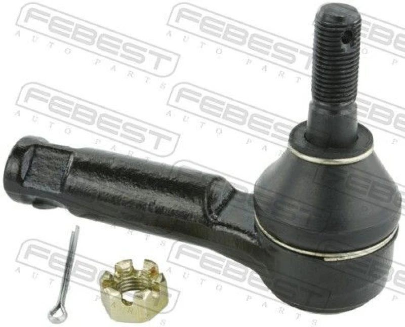Image of FEBEST 0521-KE Track rod end Front Axle Tie Rod End (914)