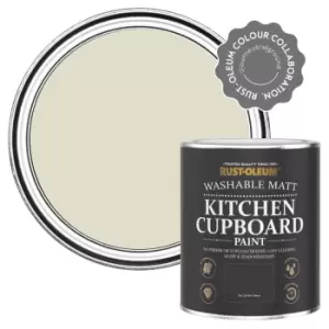 image of Rust-Oleum @OurNeutralGround Matt Kitchen Cupboard Paint - Relaxed Oats - 750ml