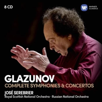 Image of Glazunov Complete Symphonies & Concertos by Alexander Glazunov CD Album