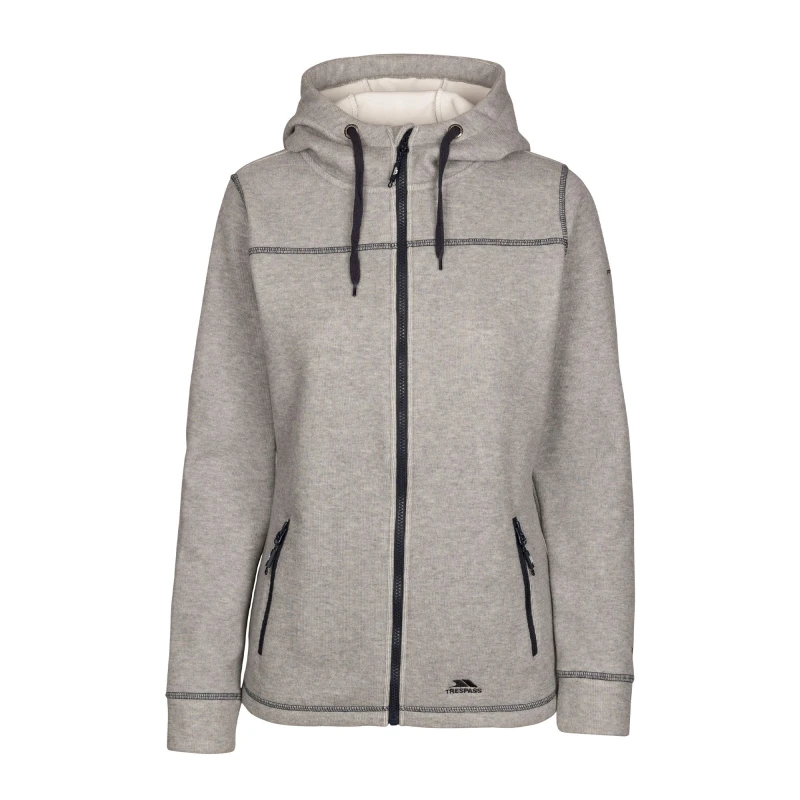 Image of Trespass Runpal At400 Fleece Jacket Grey female