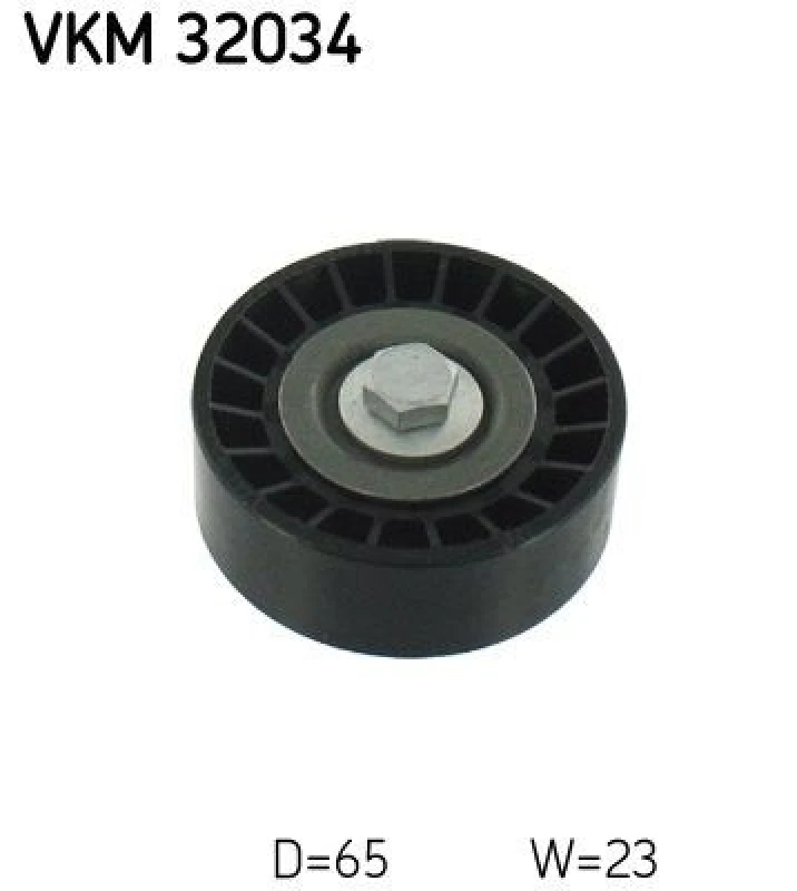 Image of SKF Deflection / guide pulley, V-ribbed belt SKF VKM 32034