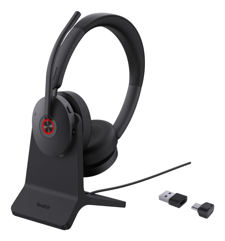 Image of Yealink BH74 with Stand UC USB-C/A Headset
