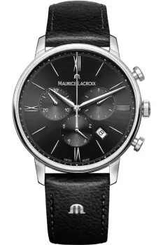 Image of Mens Maurice Lacroix Eliros Chronograph Watch EL1098-SS001-310-1