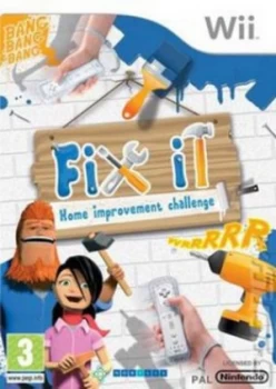 image of Fix It Home Improvement Challenge Nintendo Wii Game