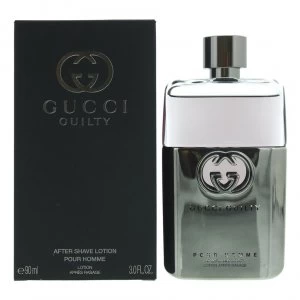 image of Gucci Guilty Pour Homme Aftershave Lotion 90ml