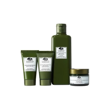 Image of Origins SKIN-FORTIFYING DELIGHTS Mega-Mushroom Soothing & Fortifying Essentials - Clear