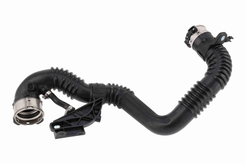 Image of VAICO V46-1592 Turbocharger Hose Original VAICO Quality without sensor Charger Intake Hose (3314)