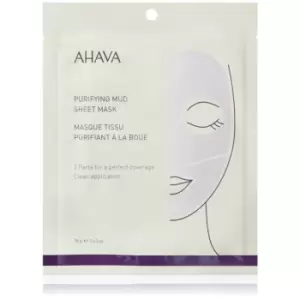 image of AhavaPurifying Mud Sheet Mask 18g/0.63oz