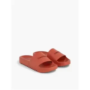 Image of Calvin Klein Chuncky Pool Slide Rub - Brown