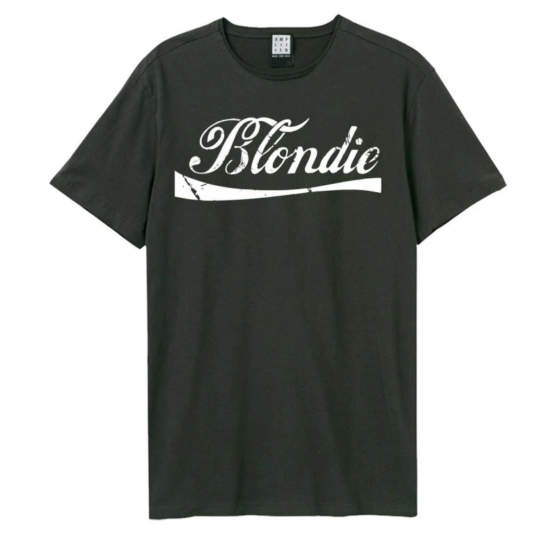 Image of Amplified Amplified Men Cola Blondie T-Shirt in Charcoal Size: Small Charcoal S Male 5063470045099