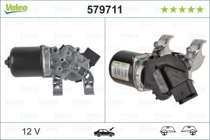 Image of Wiper motor VALEO 579711