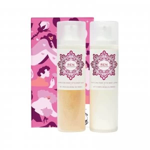 image of REN Clean Skincare Body Bliss Rose Duo