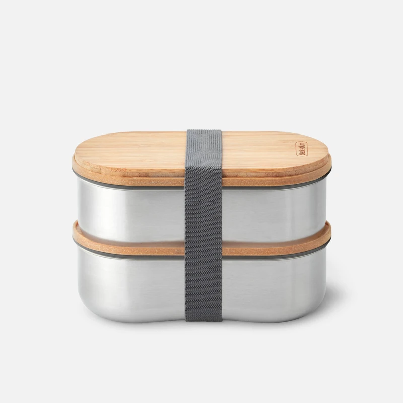 Image of Black + Blum Black+Blum Stainless Steel Bento Box 1L - Slate