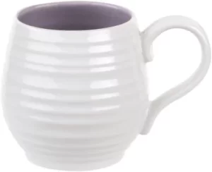 Image of Portmeirion Sophie Conran Honey Pot Mulberry 10oz Barrel Mug Set Of 4