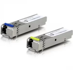 Image of Ubiquiti Networks 1.25 Gbps, SFP, 3 km, max 1550 nm, LC, SM, 10 Pair