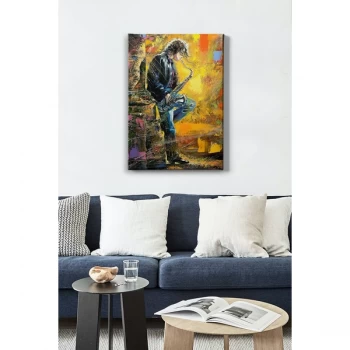 Image of Kanvas Tablo (50 x 70) - 118 Multicolor Decorative Canvas Painting