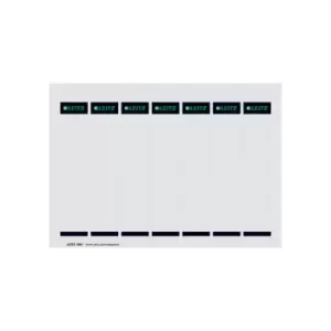 image of PC Printable Cardboard Spine Labels for Plastic Lever Arch Files Narrow and Short Grey (Pack of 125 Labels)