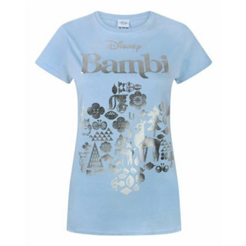 Image of (Small) Disney Short Sleeved T-Shirt (Womens Blue)