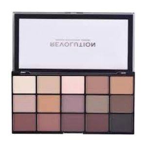 Image of Makeup Revolution Reloaded Basic Mattes Eyeshadow Palette 16.5g
