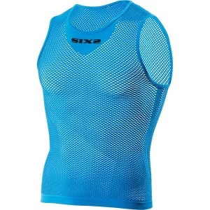 Image of SIXS SMR2 Mesh Vest Base Layer Blue One Size