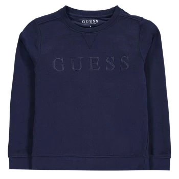 image of Guess Icon Sweatshirt - Blue