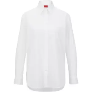 Image of Hugo Boyfriend Shirt - White
