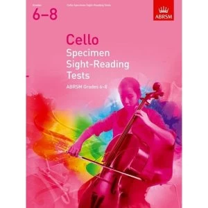 Image of Cello Specimen Sight-Reading Tests, ABRSM Grades 6-8 from 2012 Sheet music 2011