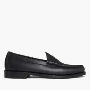 Image of G.H. Bass & Co. Mens Larson Leather Moc Penny Loafers - UK 10