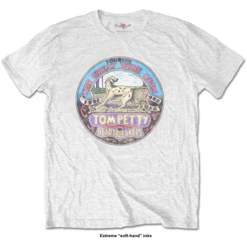 Image of Tom Petty & The Heartbreakers - The Great Wide Open Unisex Small T-Shirt - White