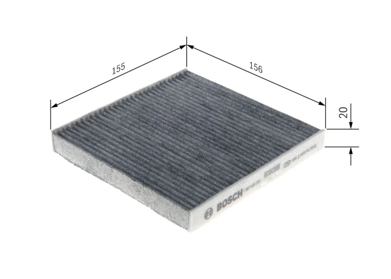 Image of Pollen filter Bosch 1 987 435 051