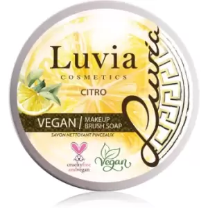 Image of Luvia Cosmetics Brush Soap cleansing soap for cosmetic brushes with aroma Citro 100 g