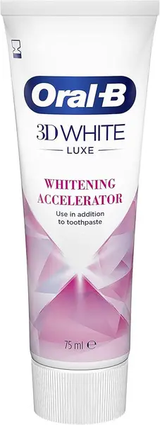 Image of Oral B 3D White Luxe Whitening Accelerator ToothPaste 75ml