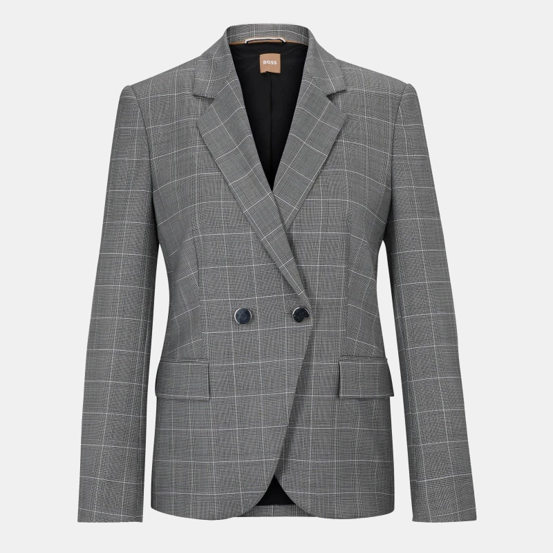 Image of Boss Womens Jamata Suit Jacket Open Misc female 6 (XS)