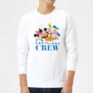 Image of Disney Crew Sweatshirt - White