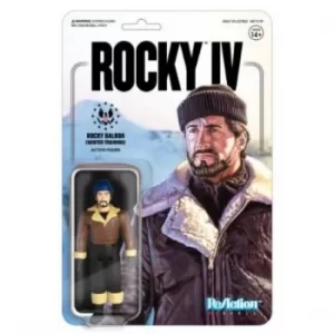 Image of Rocky 4 ReAction Action Figure Rocky (Winter Training) 10 cm