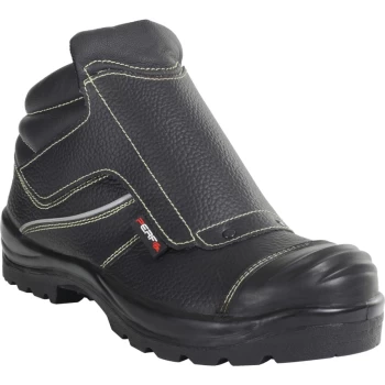 Image of PB94C Mens Black Welders Safety Boots - Size 8