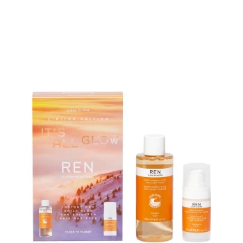 Image of REN Clean Skincare It's All Glow Set - Exclusive