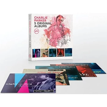 Image of Charlie Parker - 5 Original Albums CD