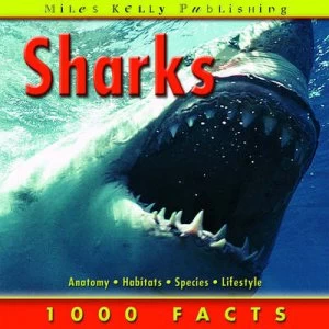 Image of 1000 Facts on Sharks by Anna Claybourne and Trevor Day Paperback