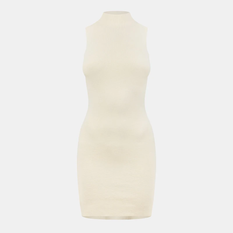 Image of Jack Wills High Neck Mini Dress - Black 6