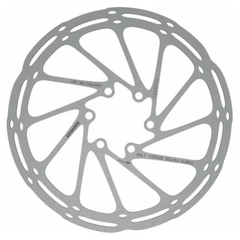 Image of ROTOR CENTERLINE 160MM ROUNDED: BLACK 160MM - DBS8037013 - Sram