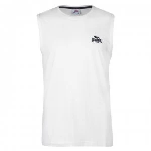 Image of Lonsdale Sleeveless Tee Mens - White