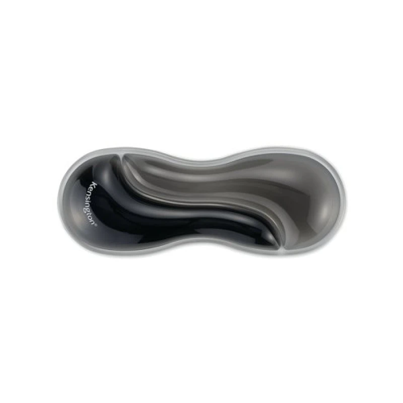 Image of Kensington K62438WW Slim Duo Gel Mouse Trackball Grey Wrist Rest
