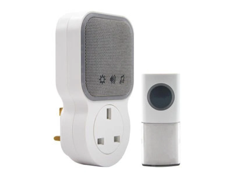 Image of Uni-Com 98520GB + W96001 Plug-through Door Chime 98520GB-W96001