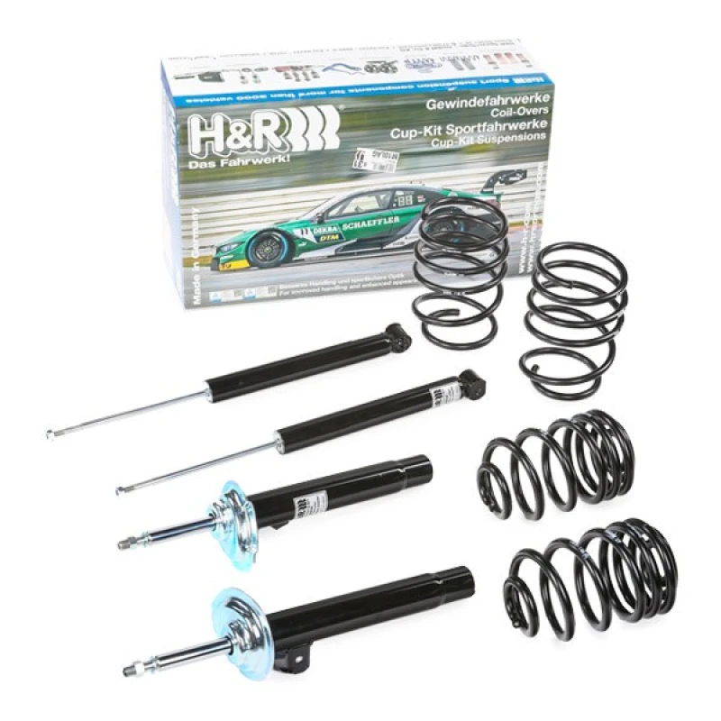 Image of Suspension kit, coil springs / shock absorbers H&R 31019-1